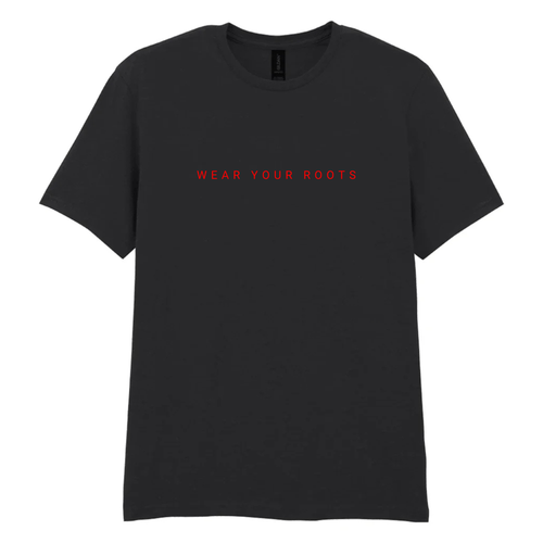 “Made in Albania, Exported Worldwide“ - Black Classic Fit T-Shirt